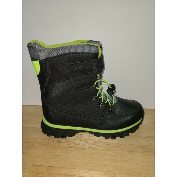 DsG Boots Style QCWBB18-VLT size 4 Black/Green - Picture 1 of 3